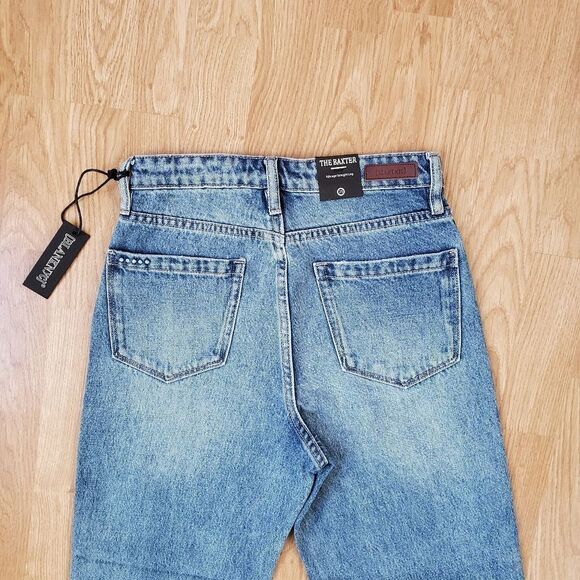 Blank Nyc The Baxter Ribcage Straight Leg Jeans 25 - Picture 6 of 11